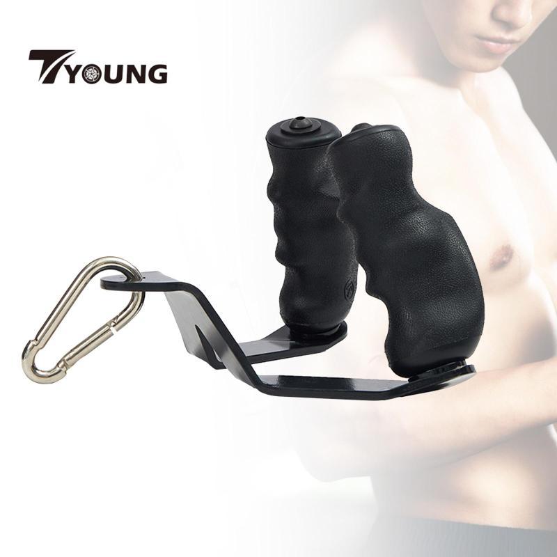 ด้ามพายเรือสำหรับยิม จากเหล็กคาร์บอน แบบกันลื่น ใช้งานได้ดีในฟิตเนสและในการฝึกBicep Curl