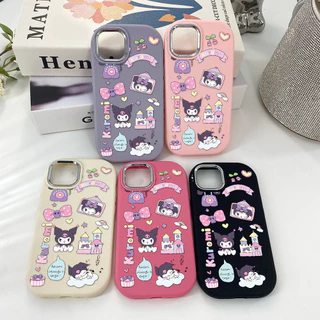 ส่งของเร็ว เคสสำหรับไอโฟน12 การ์ตูนคุลมี สนุก เคสมือถือกล้องสีเงิน for IPhone17 16 11 12 13 14 15Pro MAX XS XR 6/7/8PLUS