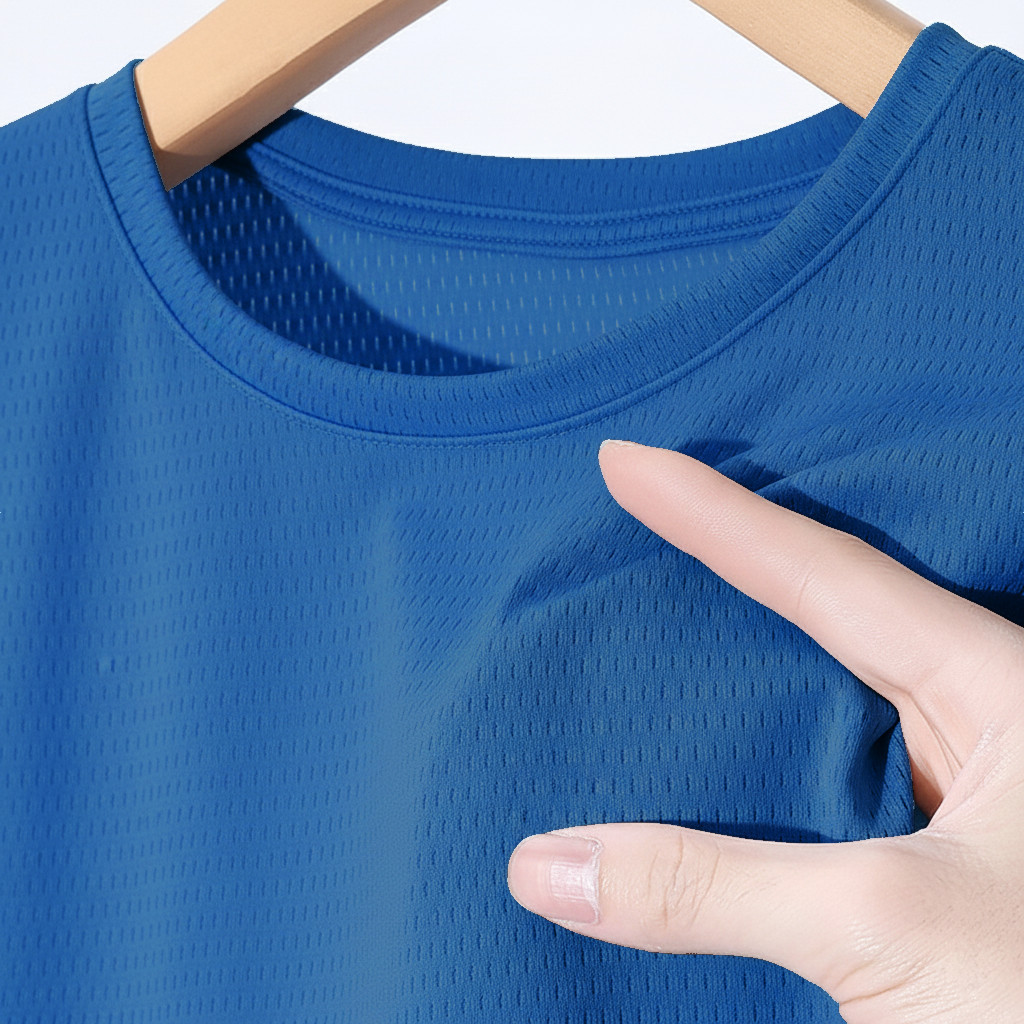 HYPNOS 3321-NOLOGO เสื้อกีฬาแขนยืด ผ้าแห้งเร็ว ระบายอากาศดี เนื้อผ้าไอซ์ซิลค์ นุ่มพิเศษ ใส่ได้ทั้งผู้ชายและผู้หญิง