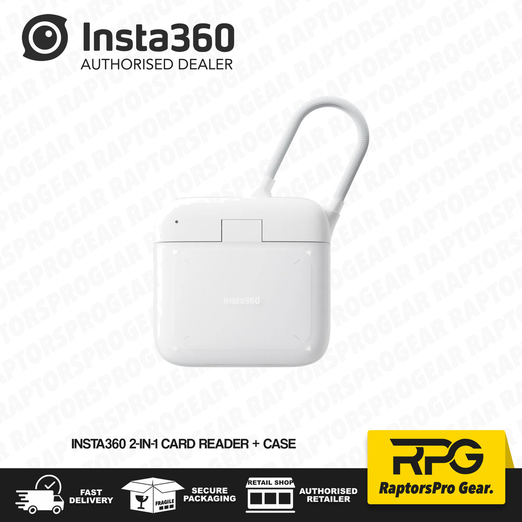 เครื่องอ่านการ์ด Insta360 2-in-1 + เคส