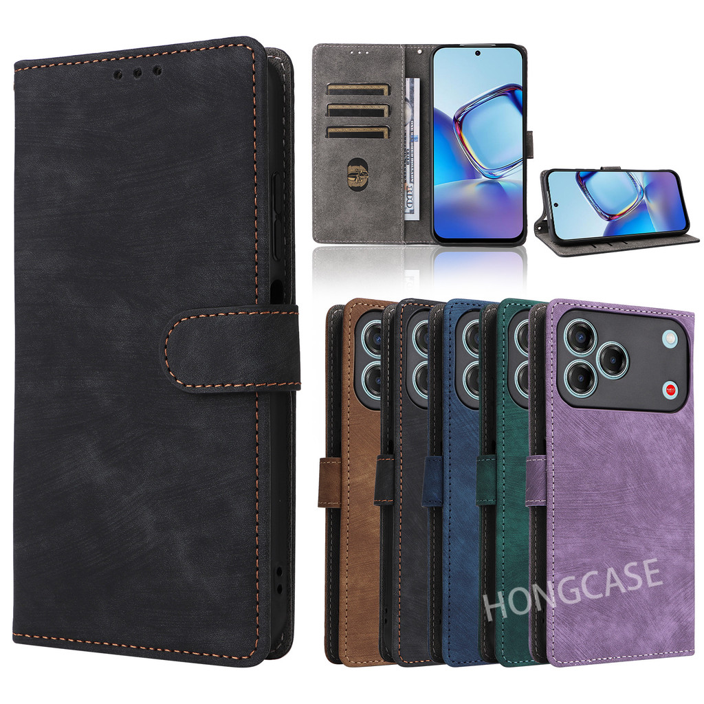 เคสโทรศัพท์สําหรับ ZTE Blade V80 ออกแบบ Nubia V 80 Pro 5G 2025 หรูหราหนังพลิกปลอกช่องใส่การ์ดขาตั้งผู้ถือนุ่มกันกระแทกปลอดภัยปกหลัง