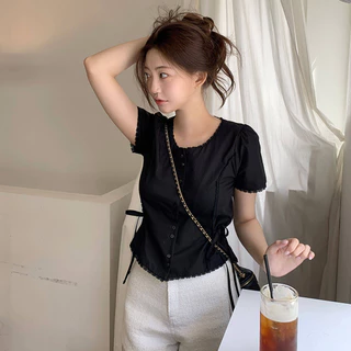 เสื้อเบลาส์ผู้หญิงแฟชั่นผู้หญิง สไตล์น่ารัก ดูดี