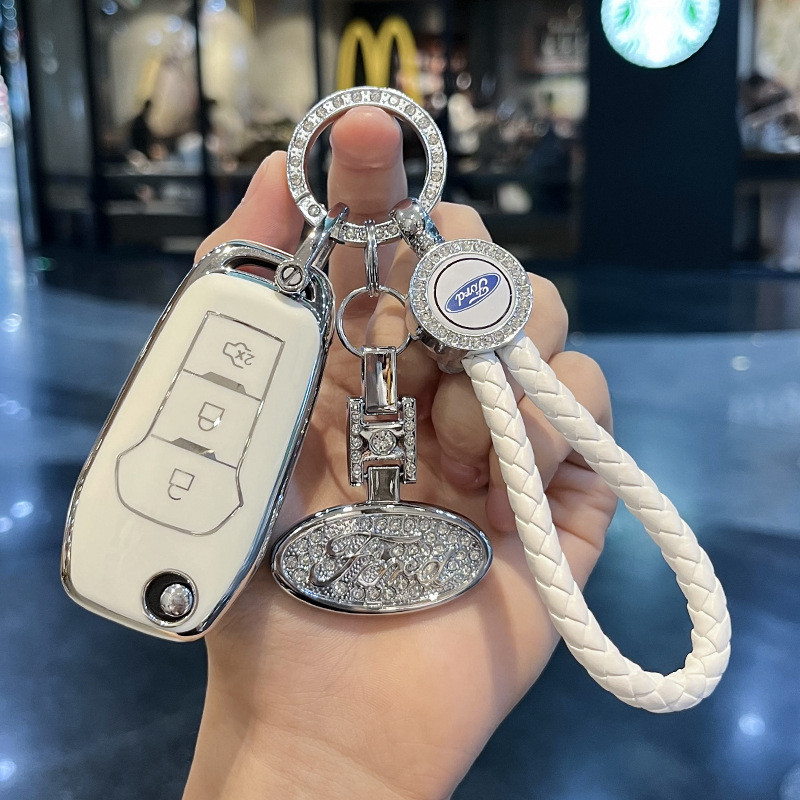 เหมาะสําหรับฝาครอบกุญแจฟอร์ดคลาสสิก Fox Focus Sharp World Mondeo Wing Bo Wing Tiger Shaker กระเป๋าหั