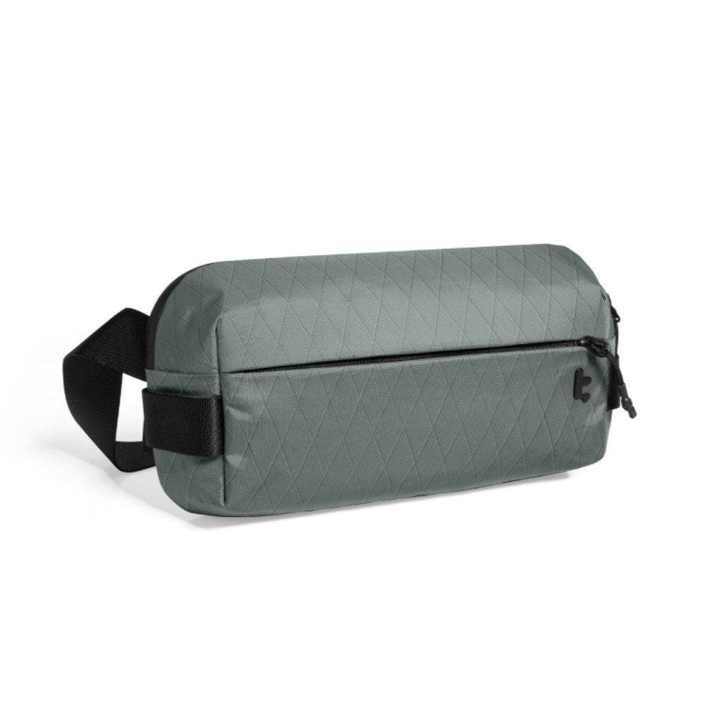 Tomtoc Explorer-T21 Sling Bag S 4L X-pac Gray กระเป๋าคาดอก ดีไซน์เรียบหรูสีเทาเต็มใบ ลวดลาย X-Pac®