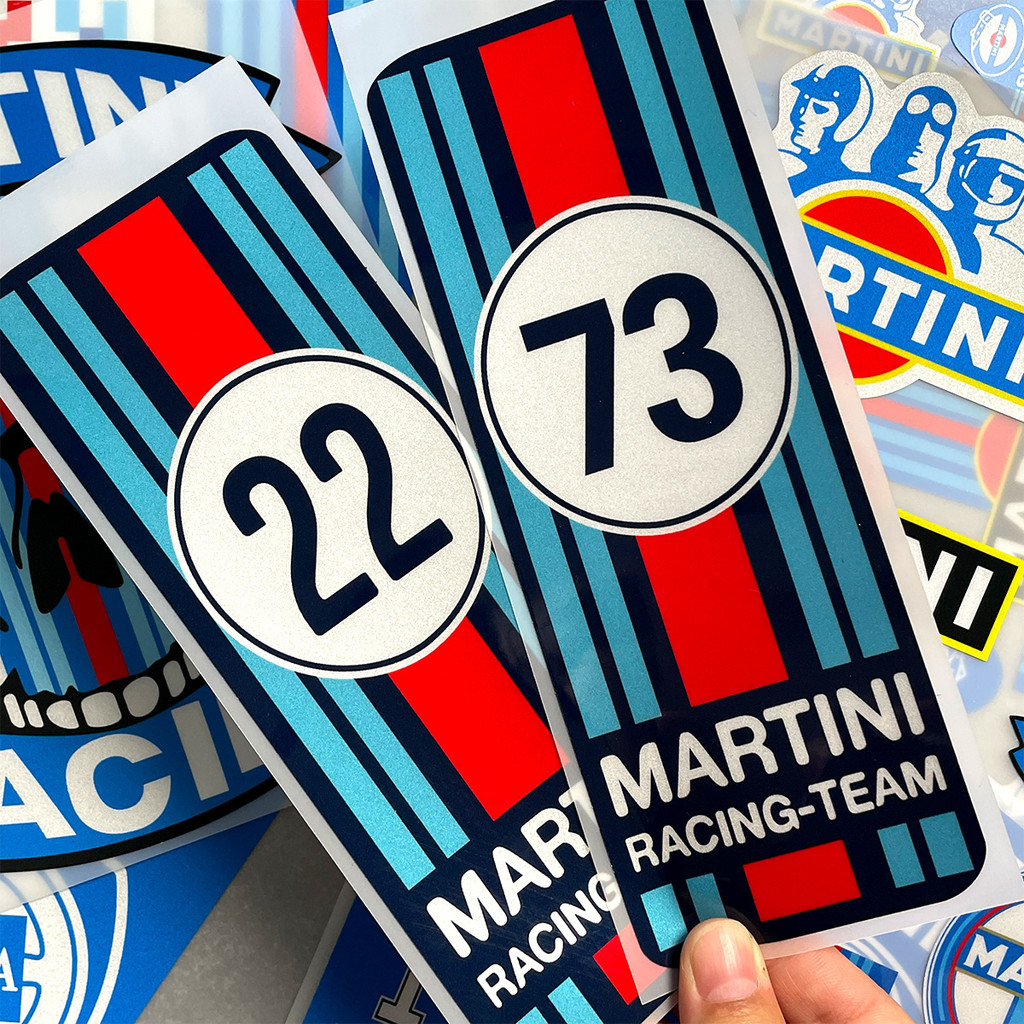 สําหรับ MARTIN สติกเกอร์รถ Motocross Racing Off-road แล็ปท็อปสติกเกอร์รถจักรยานยนต์หมวกนิรภัย PVC Decal สําหรับ Love Old School LANCIA ราคา ถูกที่สุด ดีลบีเคเค แกลเลอรีภาพที่ 2