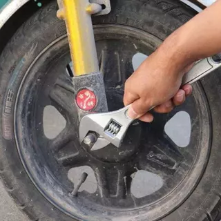 ประแจเลื่อน ขนาด 6'' 8" 10" 12" ประแจอเนกประสงค์ กุญแจเลื่อน แข็งแรง