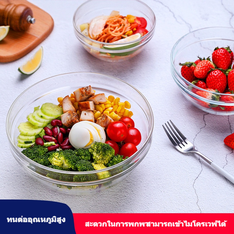 ชาม ชามแก้ว ถ้วยใส่น้ำจิ้ม ถ้วยขนม ทนความร้อนได้ รูปที่ 5
