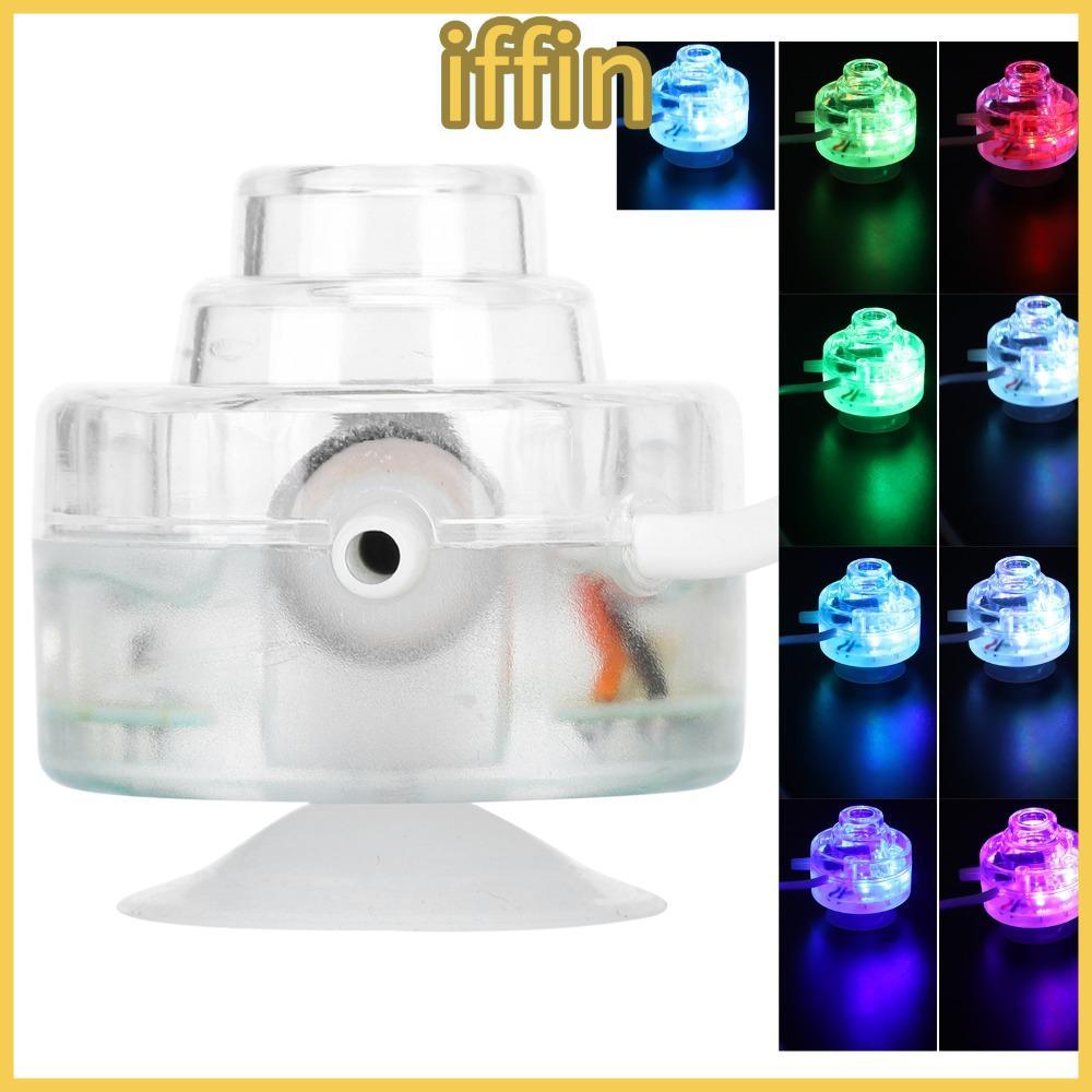 IFFIN Aquarium LED Light,พลาสติกColourful Gradient LED Fish Tanks Light,สวยกันน้ําสายUSB Mini Size S
