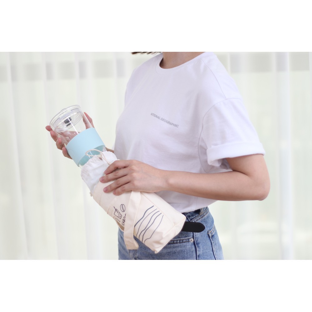 JP8 Teaboco bubble tea boba tumbler tote bag