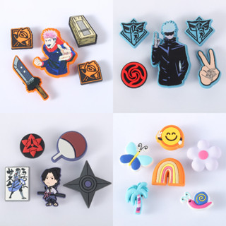 Miss Zoe Jibtz Jujutsu Kaisen อุปกรณ์เสริมรองเท้าหัวเข็มขัดแ…