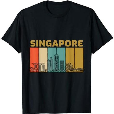 เสื้อยืด Amazing Singapore เสื้อยืด Skyline Love City