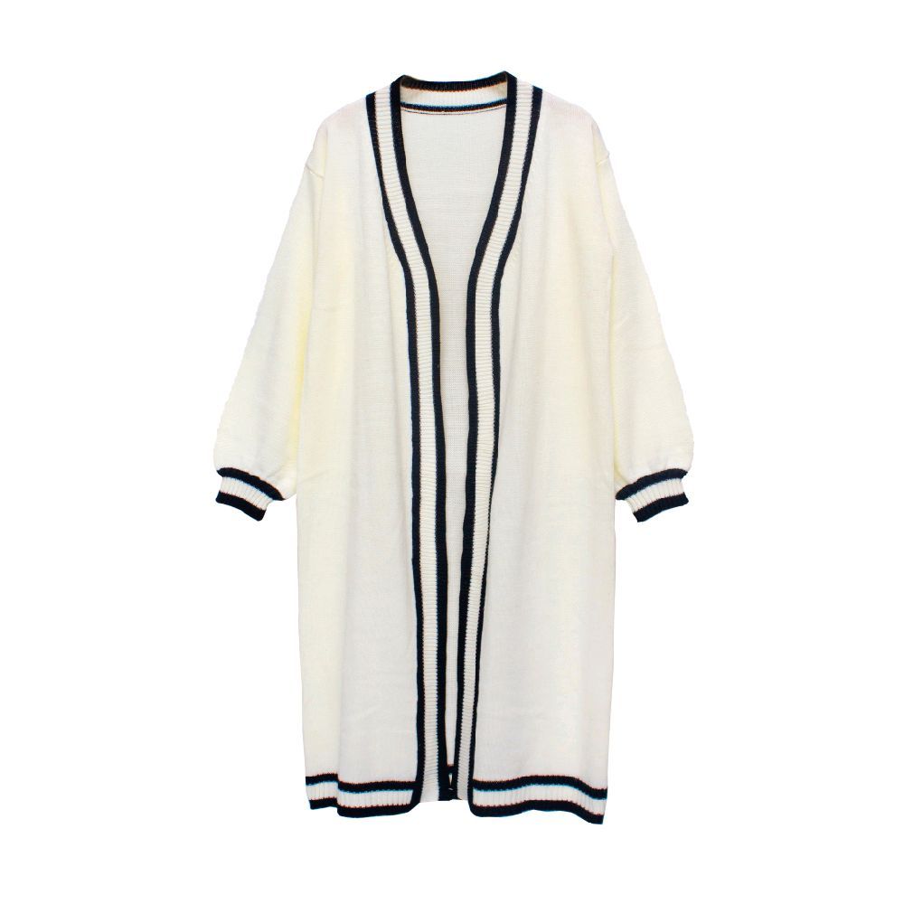 LONG KRAM - เสื้อคาร์ดิแกนถักแขนยาวผู้หญิง