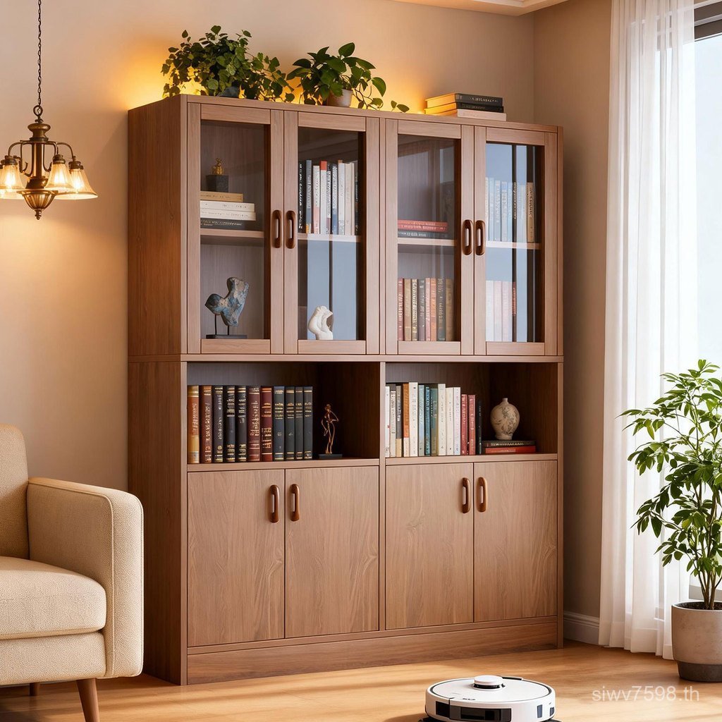 ยืนตู้ตู้เก็บของในครัวเรือนที่มีตู้เก็บของโบราณกลับผนังตู้ตู้ประตูการจัดเก็บจีนตู้เก็บเอกสารสํานักงา