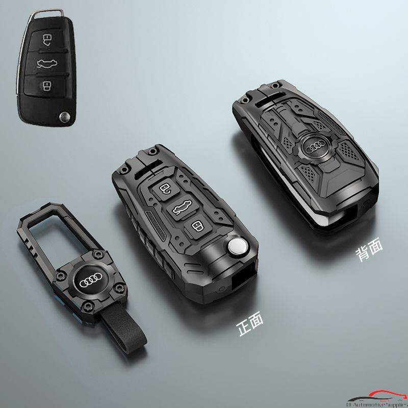 ออดี้สังกะสีอัลลอยด์กุญแจรถยนต์สําหรับ q3 / a3 / A6 / q4 / q2l / Q7 / q5 / A8
