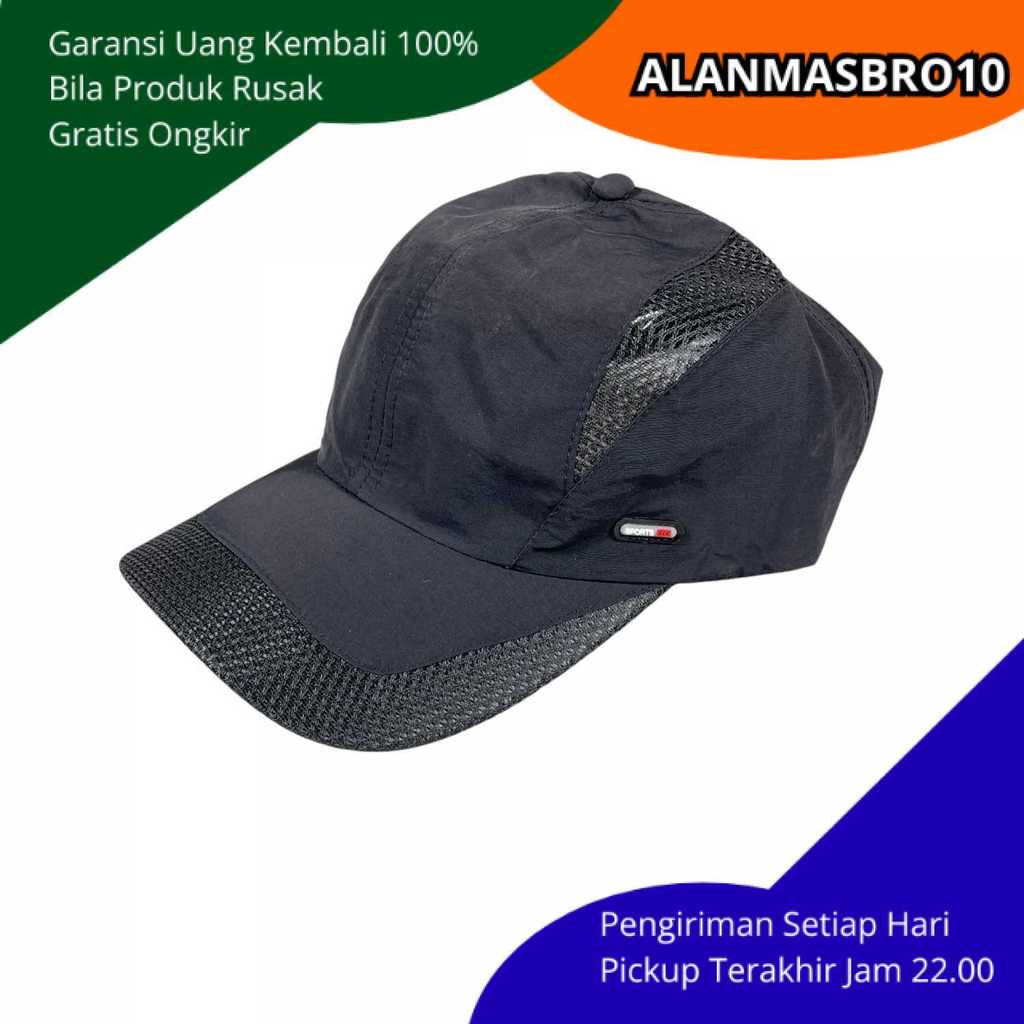 หมวกเบสบอลตาข่ายแห้งเร็วสําหรับผู้ชายและผู้หญิงสไตล์สปอร์ตต้นฉบับเรียบง่ายหรูหราสบายไม่ร้อนเหมาะสําห