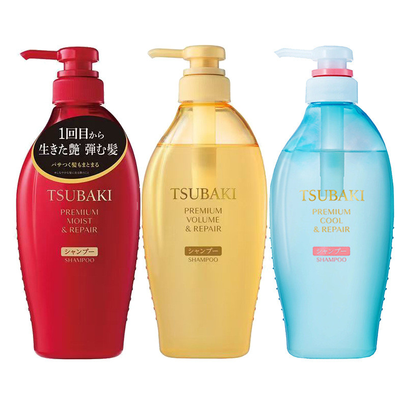 ญี่ปุ่นนําเข้า Tsubaki Tsubaki Shampoo Golden Red Tsubaki Conditioner Tsubaki Moisturizing Repair So