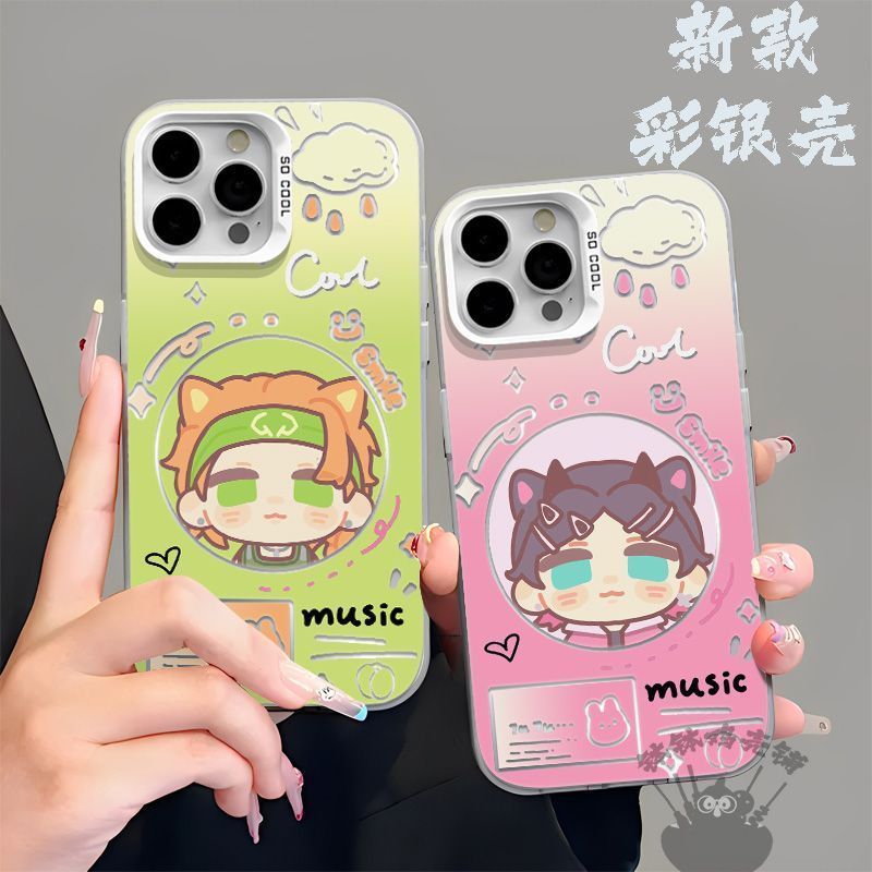 VALORANT/Omen/Jett/Deadlock/Neon/Unothous Full Cover Case เหมาะสําหรับ iPhone/vdfs