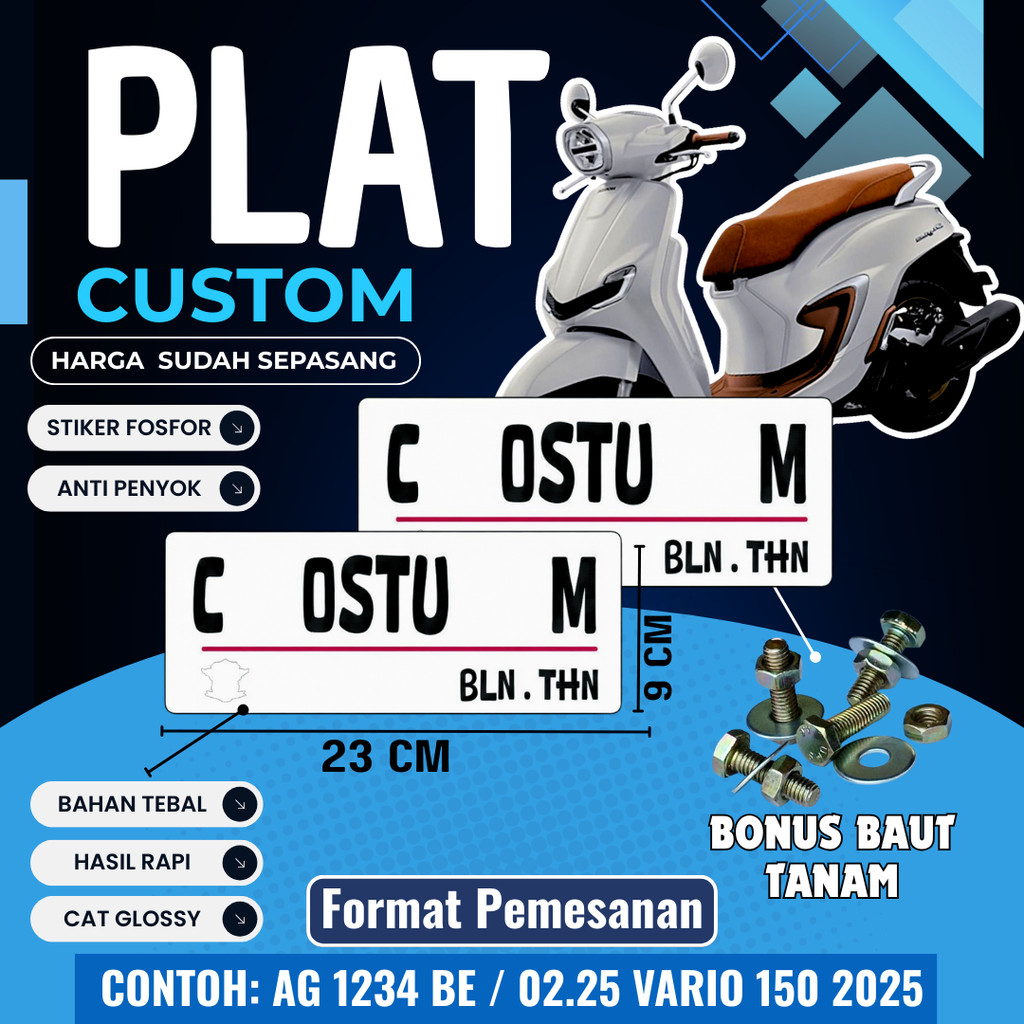 จานขาว ALREADY BOLTED