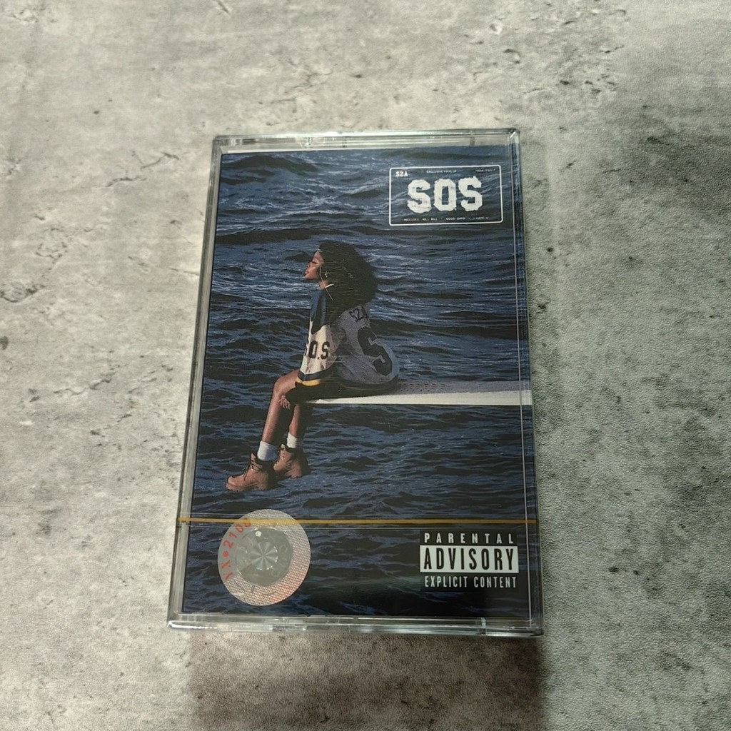 เทปคาสเซ็ท SZA SOS R&B เทป A0101 นําเข้าใน Sotck