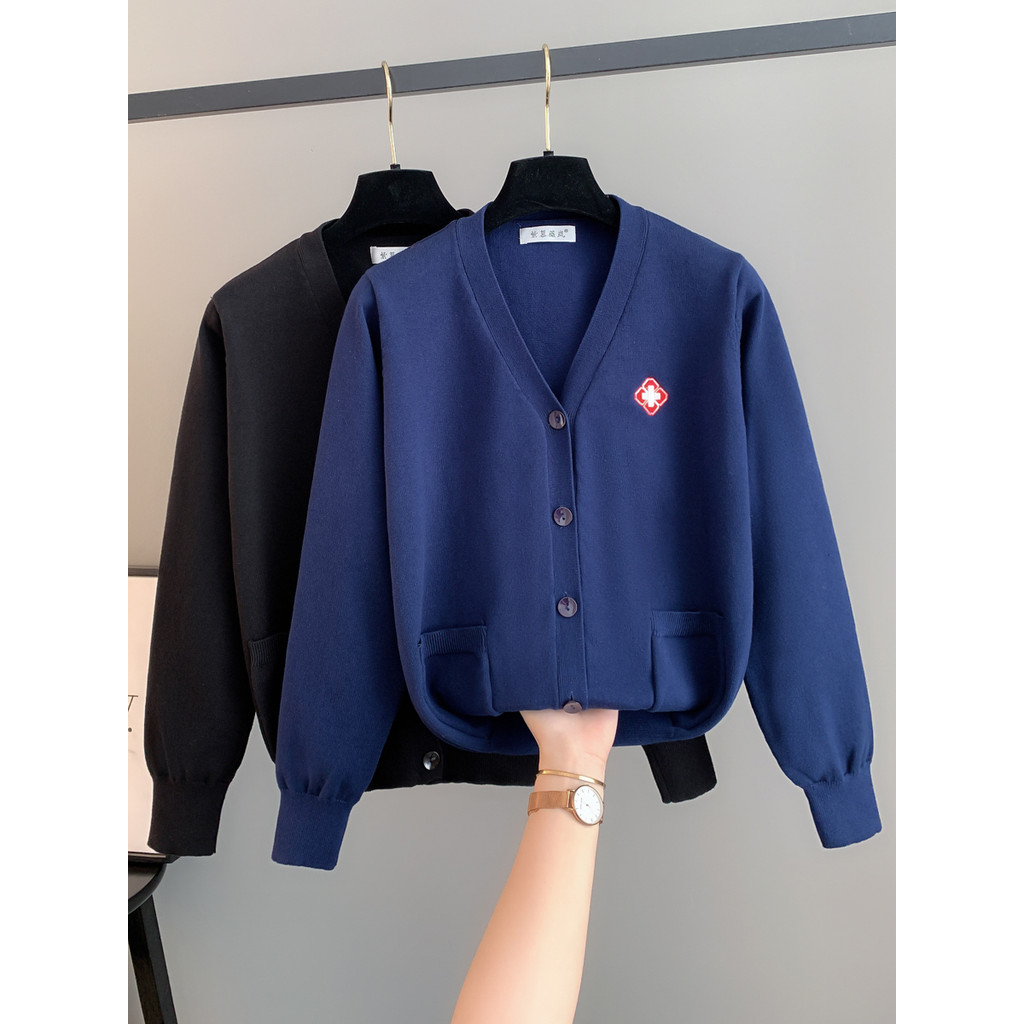 cardigan ไหมพรม cardigan oversize แจ็คเก็تคาร์ดิแกนสำหรับผู้หญิง ออกแบบมาเพื่อความอบอุ่น สามารถกำหนด