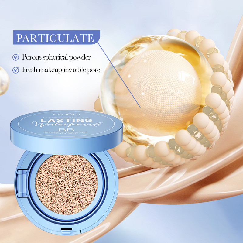[คลังสินค้าพร้อม] Makeup Cushion SADOER Cushion BB Cream Concealer Repairing Face Isolation เบาะลมWJ