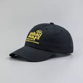[W0372] หมวกแก๊ปผ้าร่ม ปักอักษร united ปรับสายได้ ใส่กันแดดกันลม หมวกเบสบอล มีหลายสี