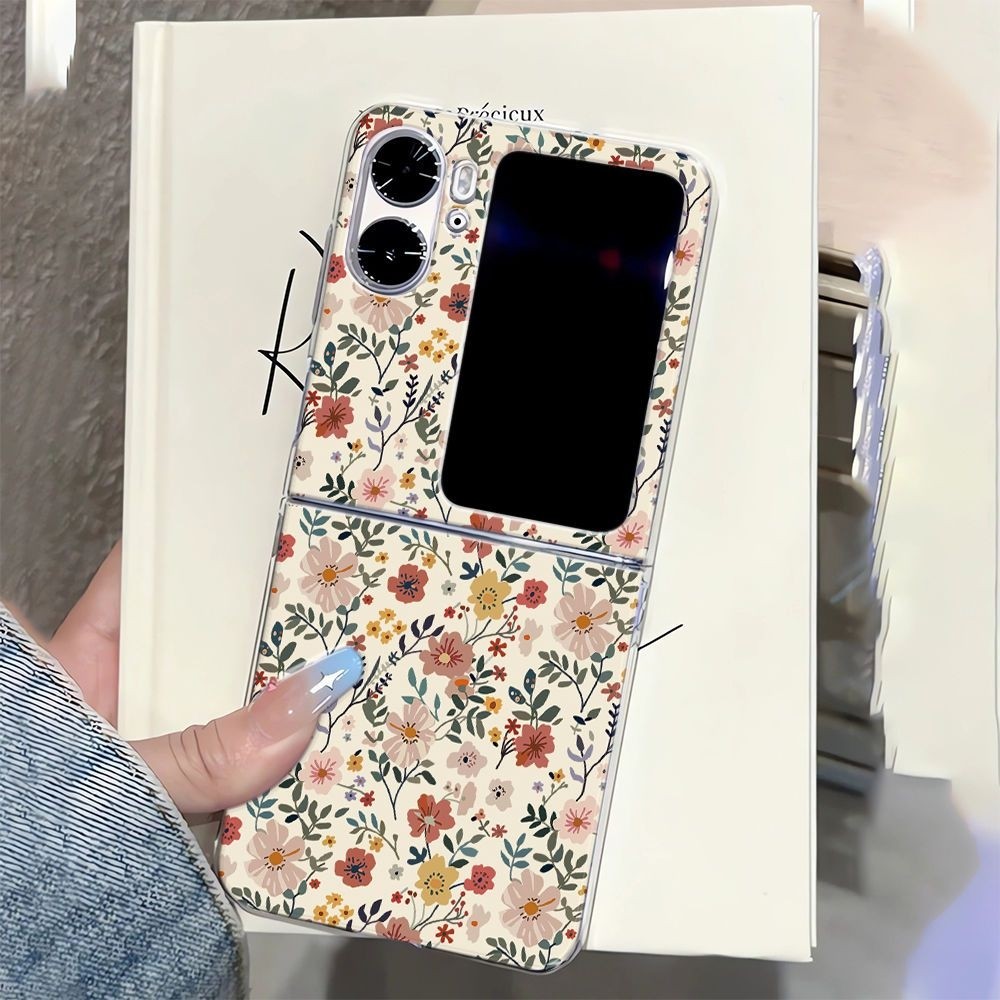 พับเคสโทรศัพท์ขึ้นและลงสําหรับกรณี SAMSUNG ZFLIP2 ZFLIP3 ZFLIP4 ZFLIP5 ZFLIP6 ZFLIP7 สําหรับ OPPO กร