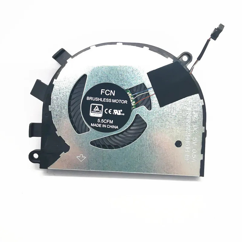 1PCSNEW พัดลมแล็ปท็อปสําหรับ DELL Latitude 3400 / 3500 / Inspiron 5481 5584 CPU Cooling CN-0T6RHW