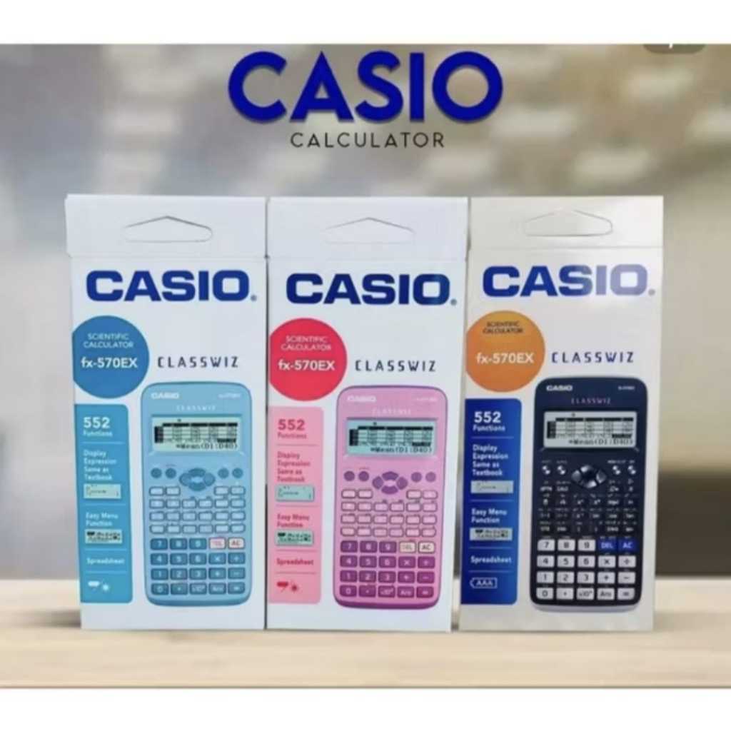เครื่องคิดเลขวิทยาศาสตร์ Casio Scientific / Kalkulator Saintifik - Casio fx-570EX / Casio FX-991ES p