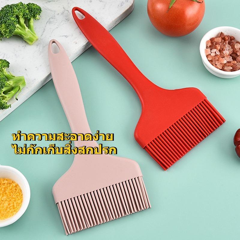แปรงน้ํามันแปรงเนยบาร์บีคิวขนาดใหญ่ทนความร้อนทําความสะอาดง่ายจับตามหลักสรีรศาสตร์การใช้งานอเนกประสงค์