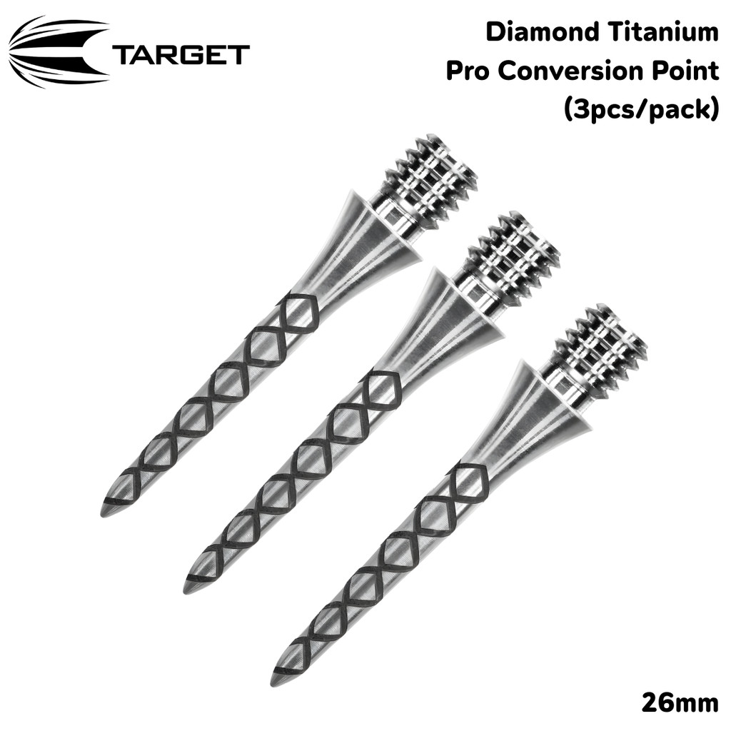 หัวลูกดอก Target Diamond Titanium Pro Conversion Point 2BA (3pcs/pack)