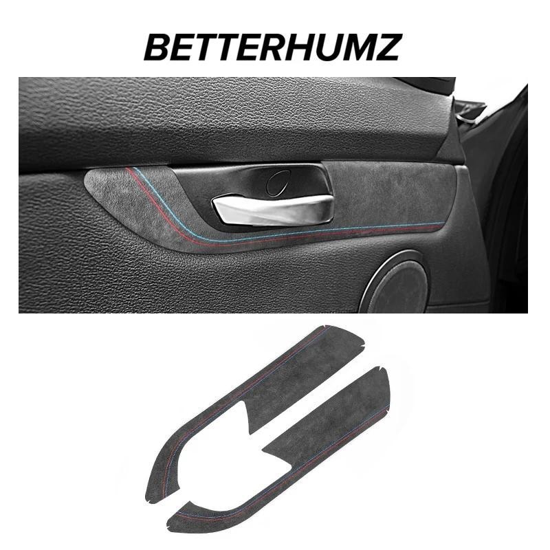 สําหรับ BMW Z4 E89 2009-2016 ทําจาก Alcantara ภายในรถประตูดึง Handle Armrest แผง Trim Performance สต