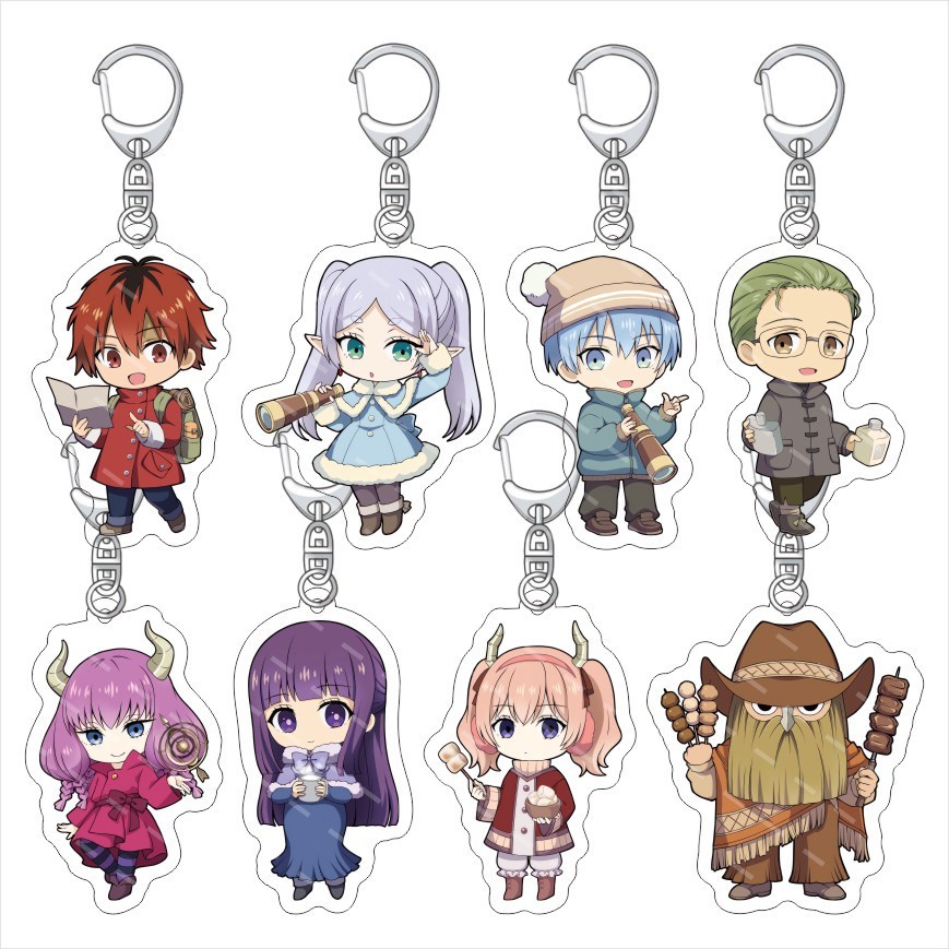 Burited Frieren พวงกุญแจอะคริลิค Frieren Frieren Frieren Frieren Hugh Tark จี้อะคริลิค