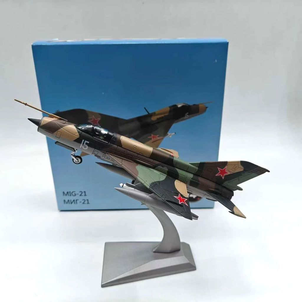 1: 72 MIG 21 อดีตรัสเซีย MIG-21 Fighter จําลองเครื่องบินเครื่องประดับของสะสม WLTK