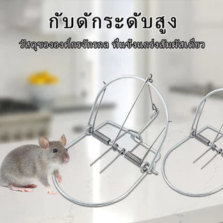 กับดักหนู กับหนูขนาด 6 นิ้ว 10 ชิ้น โมดิฟาย หนูพุกใหญ่ ใช้ดักหนูนา ดีดแรงดีดแม่น แน่นอน โมดิฟายที่เสียบเหยื่อพร้อมใช้งาน