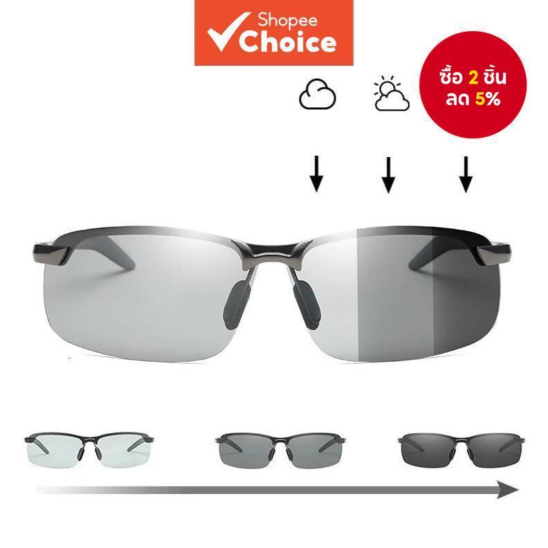 แว่นกันแดดสําหรับขับรถโพลาไรซ์ Day Night Dual Use Night Vision Goggles สําหรับผู้ชายขี่จักรยาน