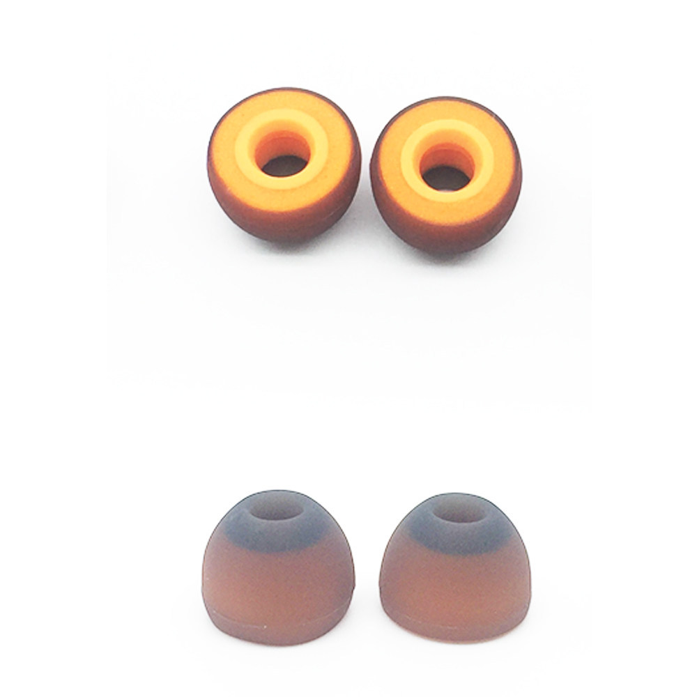 Symbioฮังการี ฝาครอบสีส้มขนาดเล็กเหมาะสําหรับ Sony IER-M9 IER-M7 หูฟังซิลิโคนฟองน้ําฝาครอบเอียร์บัด