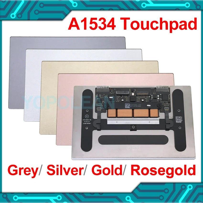 Original A1534 ทัชแพดสีเทาเงิน Rose Gold สําหรับ MacBook Retina 12 "A1534 Trackpad พร้อมสาย Flex 201
