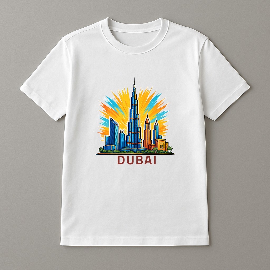 เสื้อยืดของที่ระลึกอาหรับ Uni Emirates | เสื้อยืดอาหรับดูไบ Uni Emirates | เสื้อยืดชัยชนะการท่องเที่
