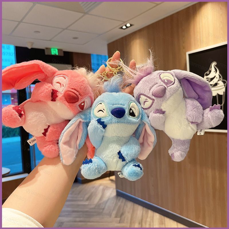 ZY1 Stitch ตุ๊กตาตุ๊กตาของขวัญสําหรับเด็กผู้หญิงตกแต่งบ้านตุ๊กตาของเล่นพวงกุญแจจี้สําหรับเด็กคอลเลกช