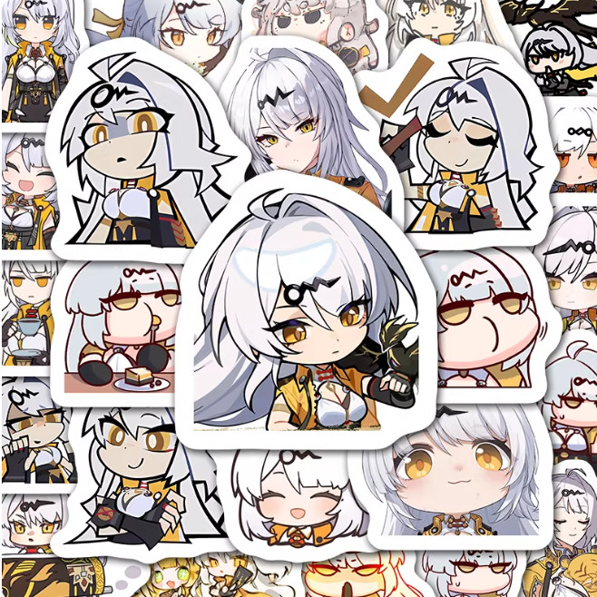 สติ๊กเกอร์ Yixuan ZZZ Zenless Zone Zero 60 ชิ้น (แยกชิ้น)