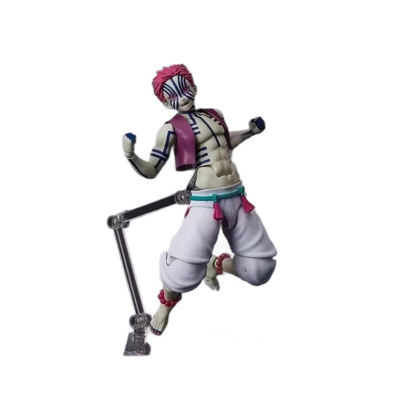 SP-146 Akaza Upper Moon Three Action Figure Anime Demon Slayer Figma ราคาทดสอบ