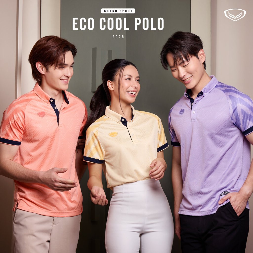 GRAND SPORT เสื้อโปโลรีไซเคิล รหัสสินค้า : 012284