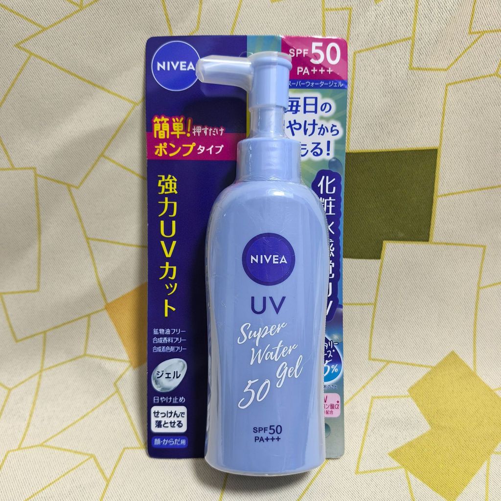 140g Cross water Sunscreen super Sunscreen nivee 3.18 Ya sp50 water Feel nivee & a Refreshing Realm
