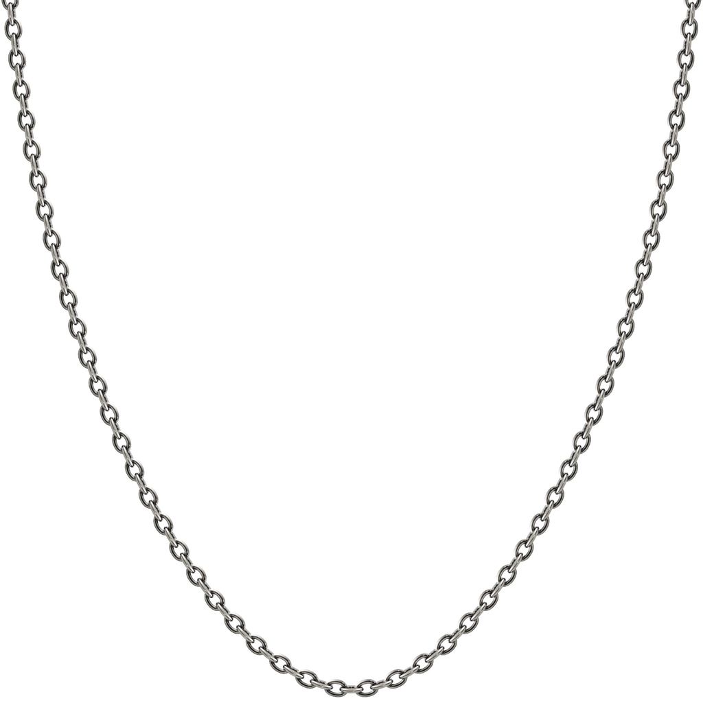 [KJ Phiten] Titanium necklace in azuki style, limited edition, 1.9mm width, 40–60cm (55cm), made in 