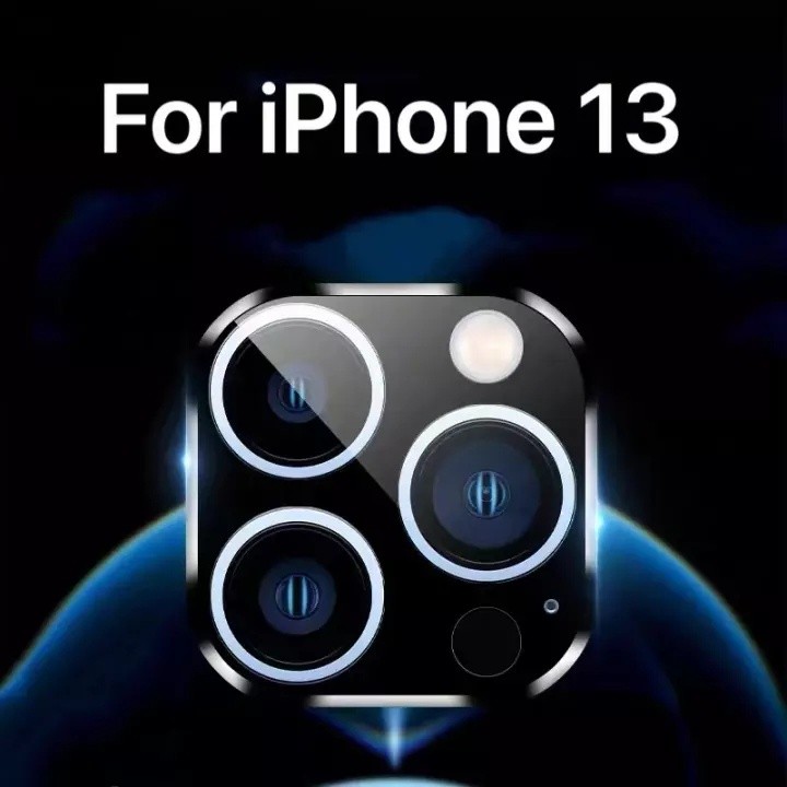 ฟิล์มกระจกเลนส์กล้อง For iPhone 13，iPhone 13Pro，iPhone 13Mini，iPhone 13Pro Max ฟิล์มเลนส์กล้อง แบบคร