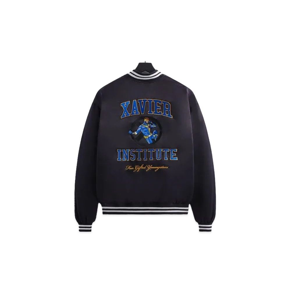 Kith x Marvel X-Men Cyclops Satin Bomber Jacket Ink Unused