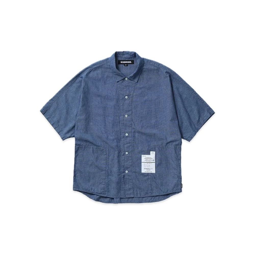 NEIGHBORHOOD Dolmansleeve Shirt SS Indigo Unused