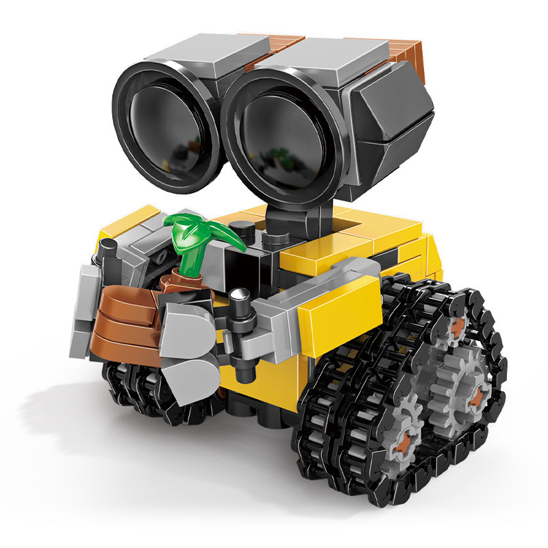 Little Wally Robot เข้ากันได้กับของเล่นเพื่อการศึกษาสําหรับเด็กขนาดเล็ก Lego