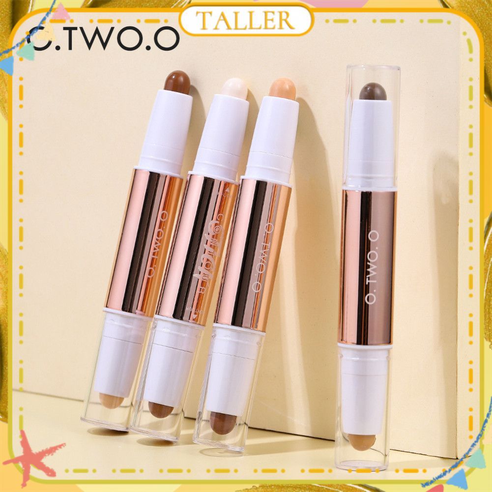 ✧พร้อมส่ง 1/2/4 ชิ้น O.two.o แท่งคอนทัวร์ 3 มิติ ไฮไลท์แบบแท่งสองด้าน ไฮไลท์สีโมโนโครม ติดทนนาน สำหร